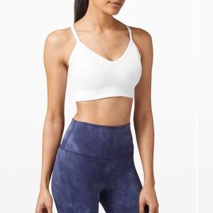 LULULEMON | White Ebb To Street Sports Bra